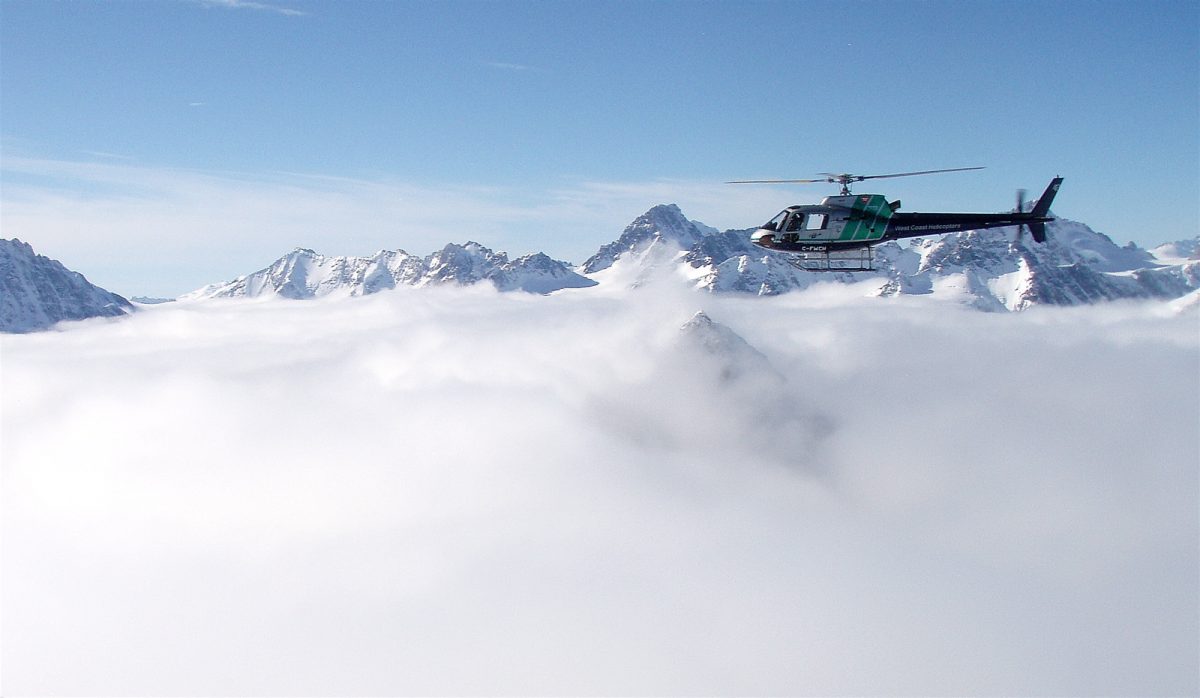 Beautiful on Top. Big Mountain, Bella Coola Heli Sports, BC, Canada. Tweedsmuir Park Lodge